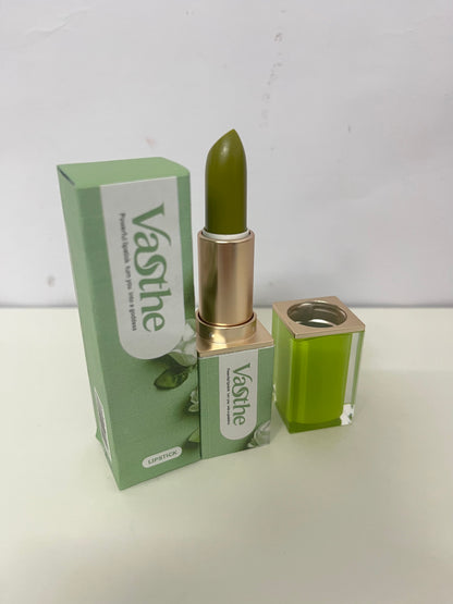 [Vasthe Lipstick]——Vasthe Color-Changing Magic Green Lipstick - Hydrating pH-Reactive Lip Balm