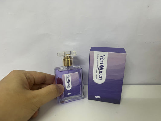 [VertQueen Perfumes]——VertQueen Violet Muse Eau de Parfum | Cool Floral Scent for Elegant Sophistication