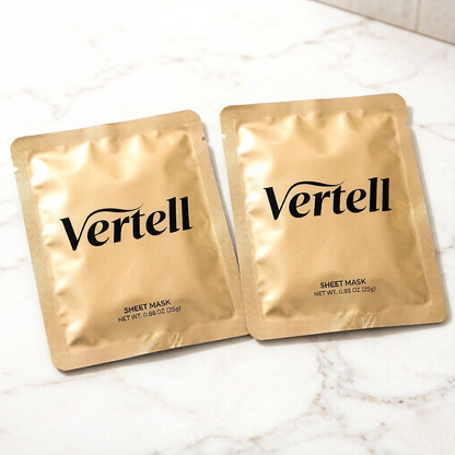 【Vertell Hydrating Essence Sheet Masks】—— Spa-Grade Facial Nourishment for Glowing, Revitalized Skin