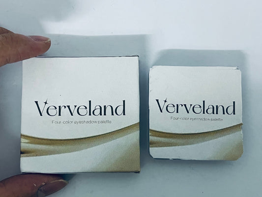 Verveland 4 Colors Matte Eyeshadow Palette Longwear Shadow Palette，Blendable Powder Natural Nude Finsh