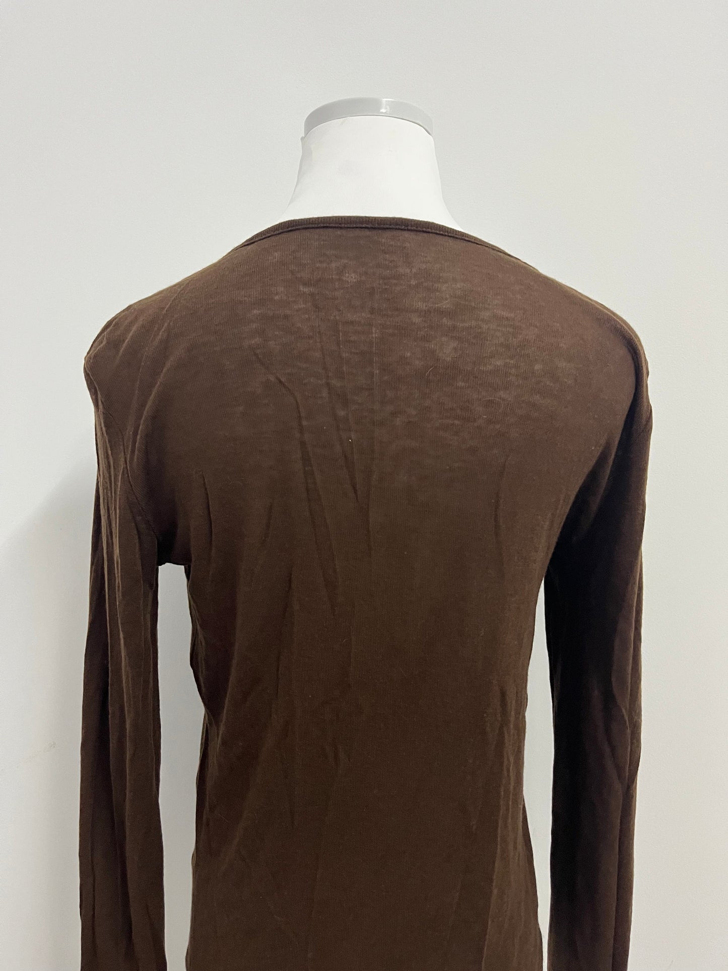 VibeSuper Women V Neck Top Long Sleeve Cotton Knit T-Shirt Regular Fit Pullover Business Casual Comfortable