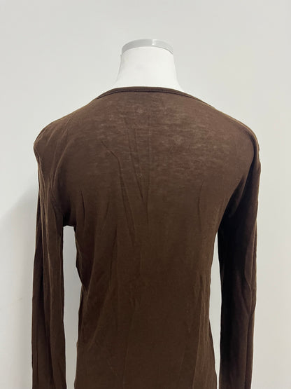 VibeSuper Women V Neck Top Long Sleeve Cotton Knit T-Shirt Regular Fit Pullover Business Casual Comfortable