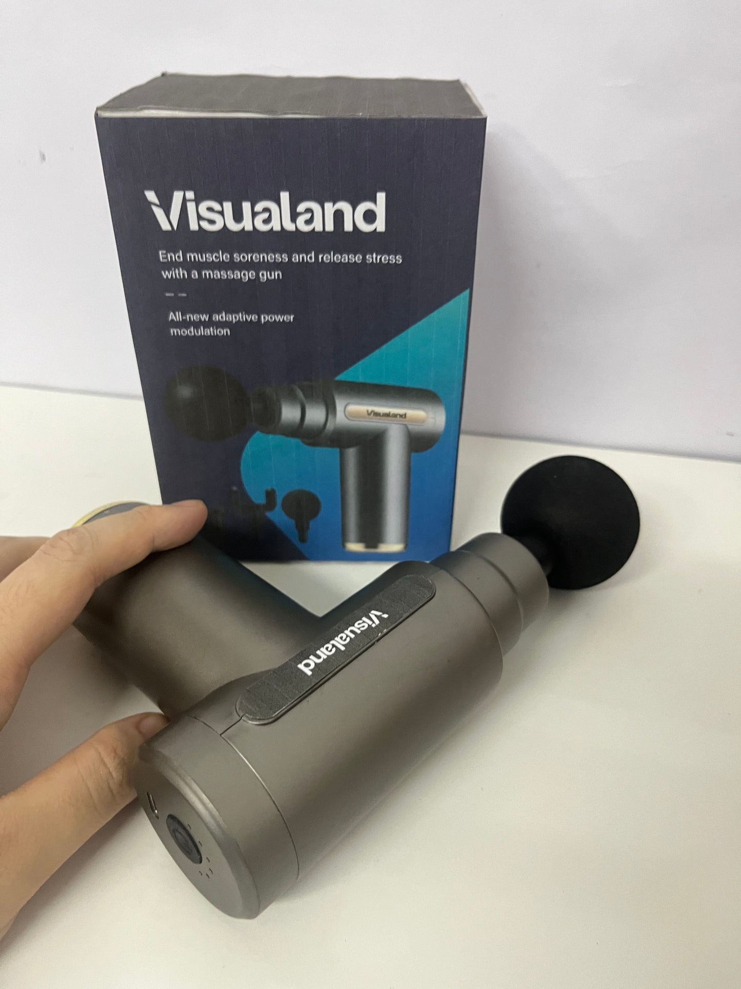 [Visualand Massage apparatus]——Visualand Mini Massage Gun - Deep Tissue Muscle Relaxation Massager