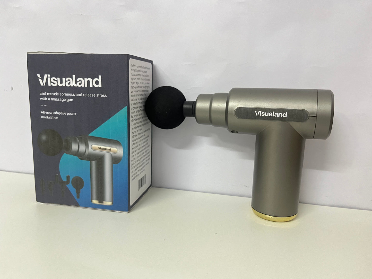 [Visualand Massage apparatus]——Visualand Mini Massage Gun - Deep Tissue Muscle Relaxation Massager
