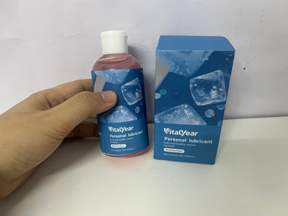 [VitalYear Personal lubricants]-Blueberry Flavor Personal Lubricant - 200ml Antibacterial Water-Based Intimate Gel