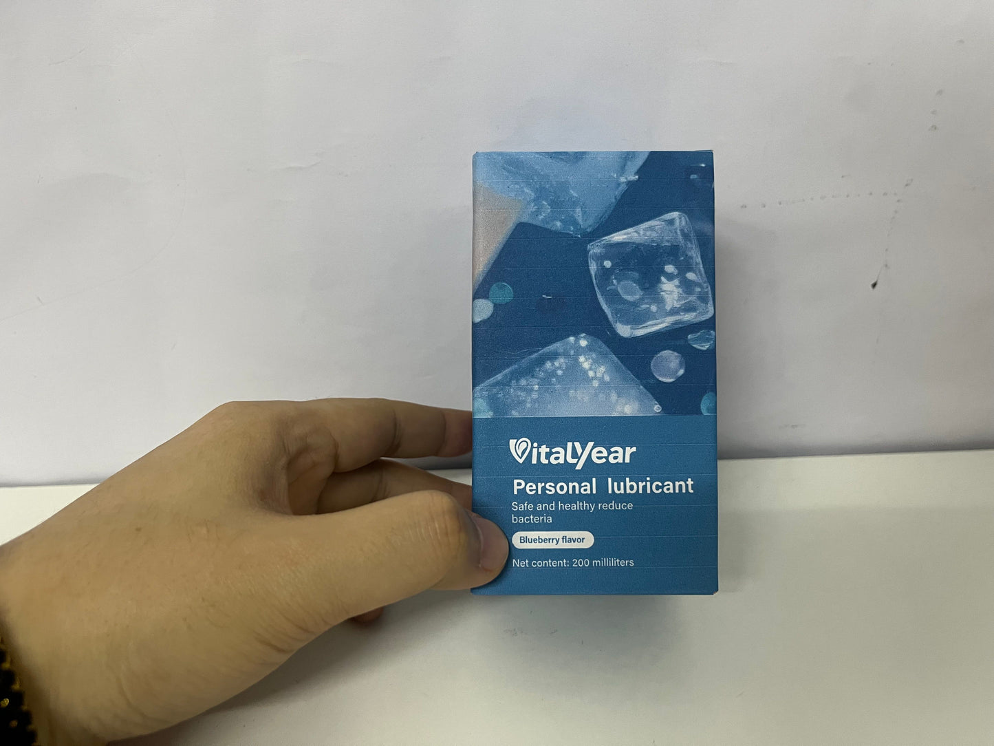 [VitalYear Personal lubricants]-Blueberry Flavor Personal Lubricant - 200ml Antibacterial Water-Based Intimate Gel