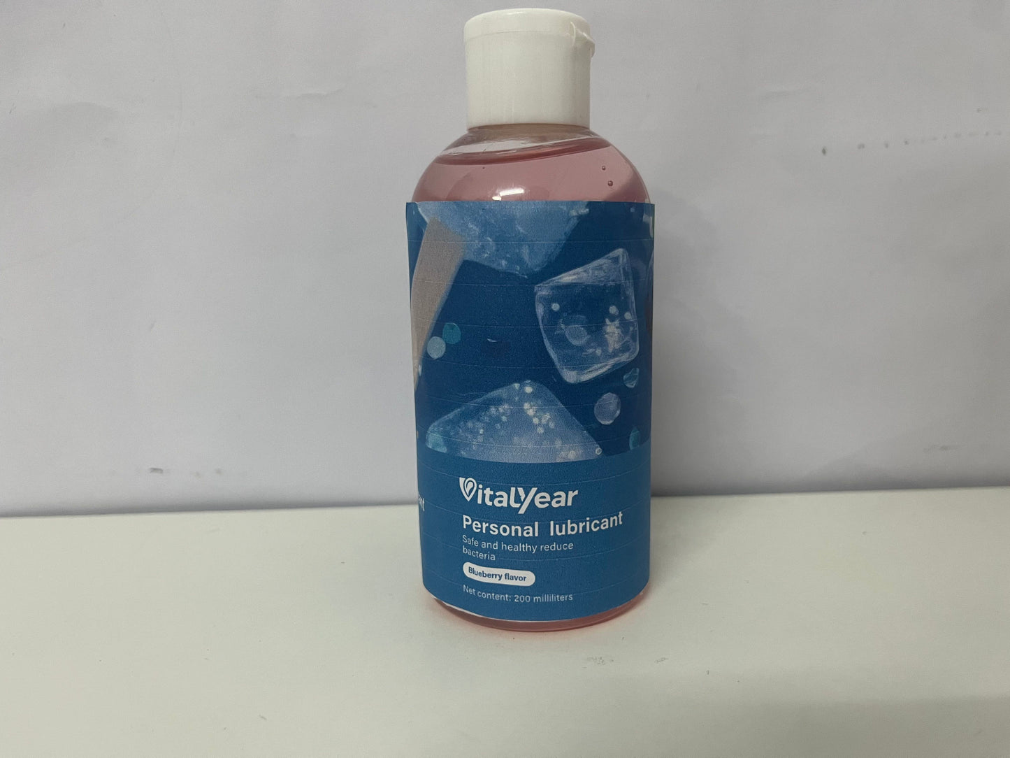 [VitalYear Personal lubricants]-Blueberry Flavor Personal Lubricant - 200ml Antibacterial Water-Based Intimate Gel