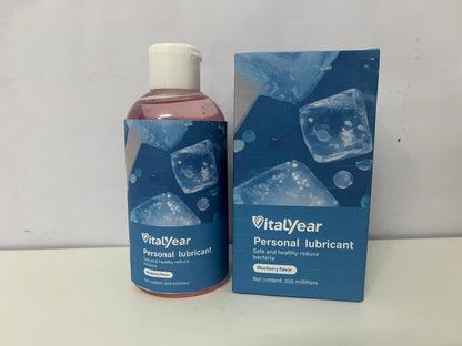 [VitalYear Personal lubricants]-Blueberry Flavor Personal Lubricant - 200ml Antibacterial Water-Based Intimate Gel