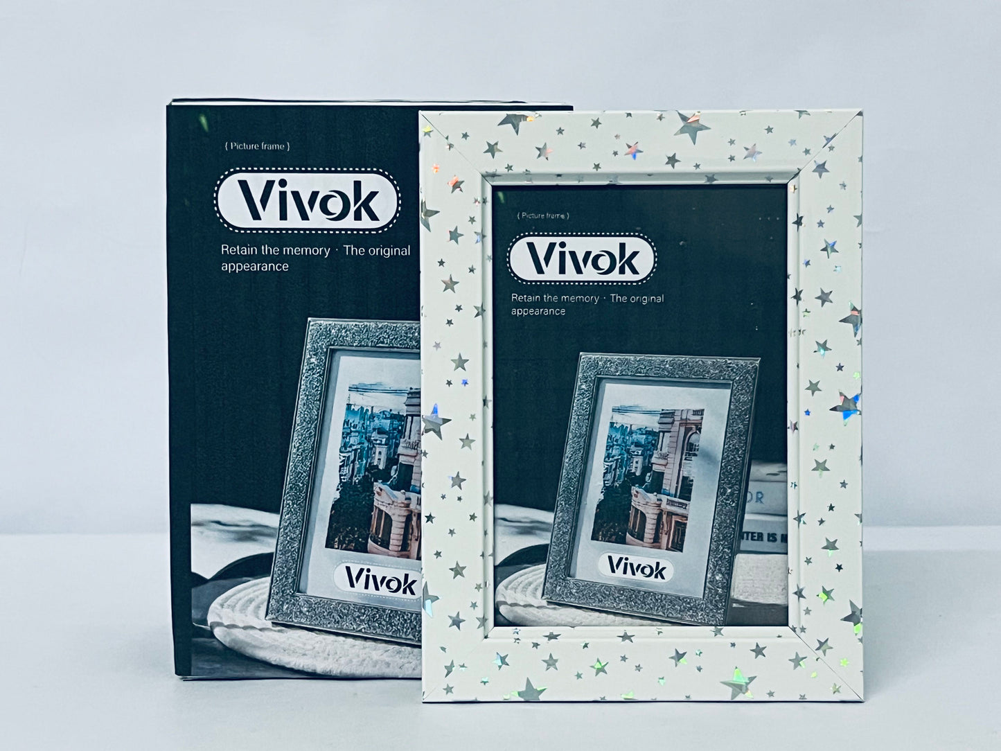 Vivok Mat for Living Room Wall Mount or Tabletop Wood Wall Art Decor, Shining stars