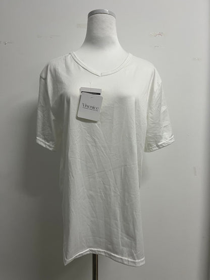 Vixenice Heavyweight Cotton Blank T-Shirt, Short Sleeve Crew Neck Tee for Heat Transfer, Classic Fit Men's T-Shirts