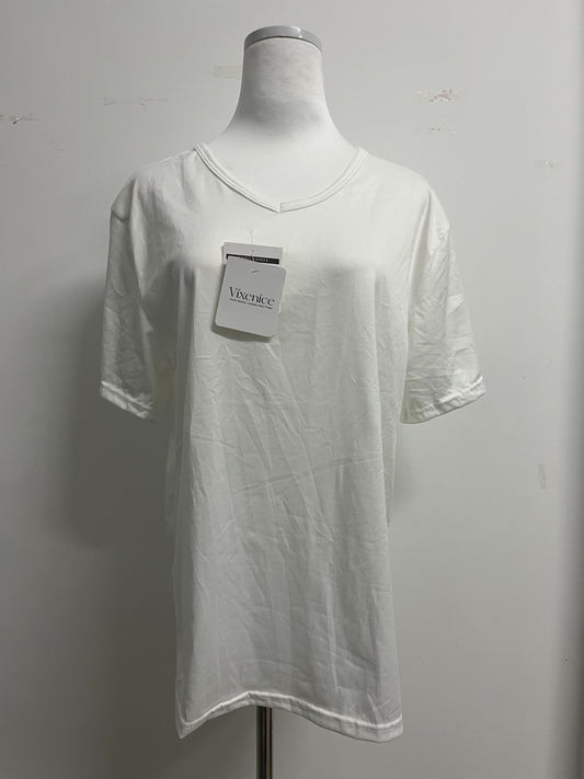 Vixenice Heavyweight Cotton Blank T-Shirt, Short Sleeve Crew Neck Tee for Heat Transfer, Classic Fit Men's T-Shirts