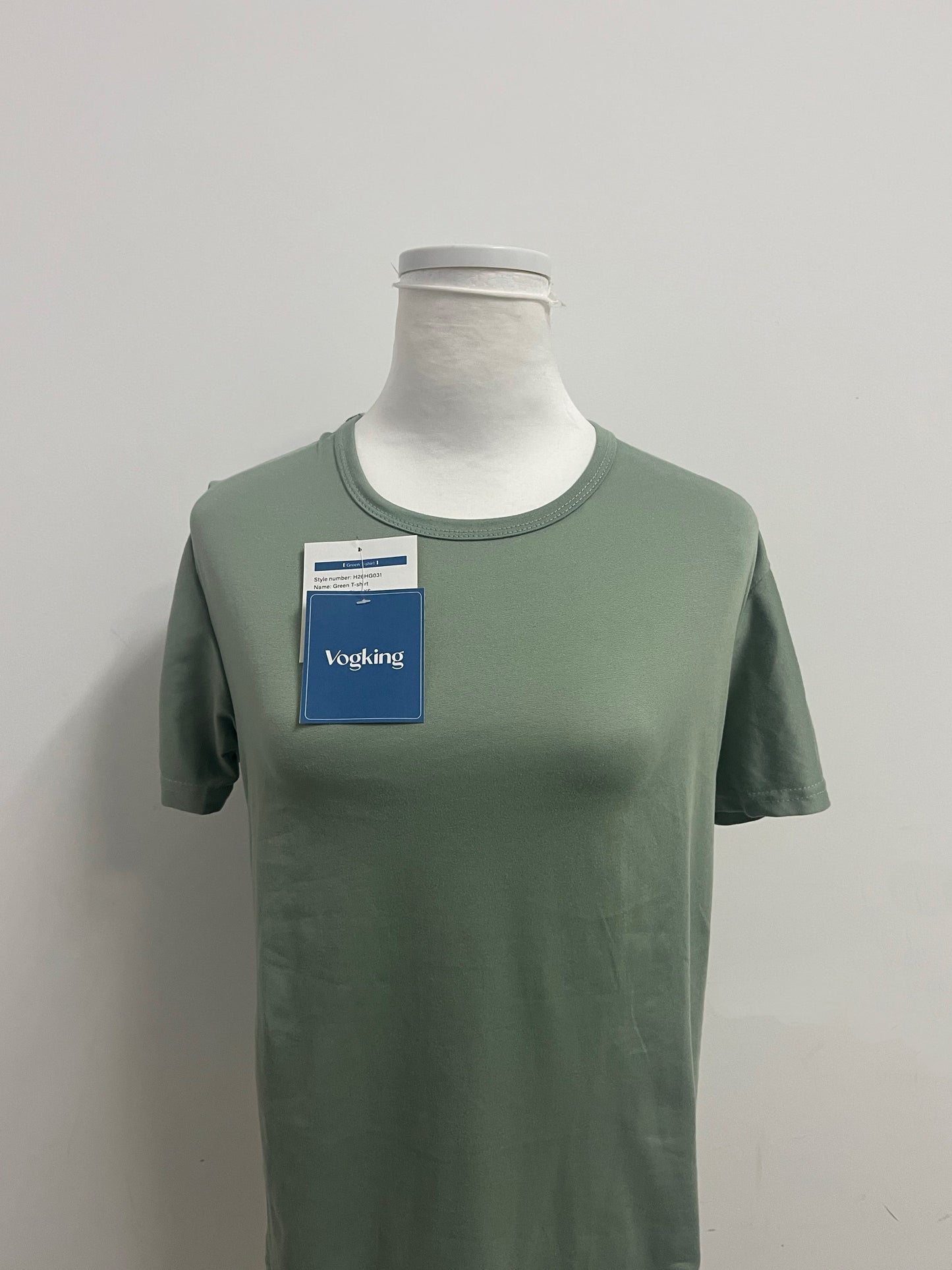 Vogking Sage Green Basic Short Sleeve T-Shirt for Women Men, Loose Fit Crew Neck T-Shirt, Soft Breathable Casual Tee Shirt for Daily Commute Streetwear Loungewear All-Season Outfit