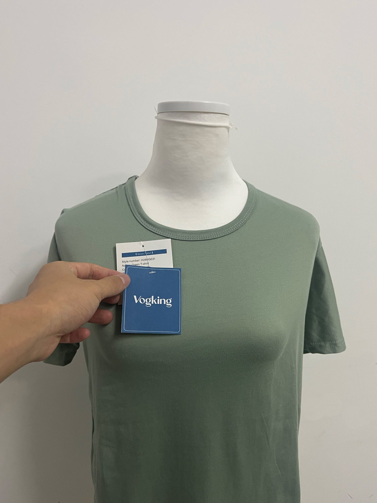 Vogking Sage Green Basic Short Sleeve T-Shirt for Women Men, Loose Fit Crew Neck T-Shirt, Soft Breathable Casual Tee Shirt for Daily Commute Streetwear Loungewear All-Season Outfit