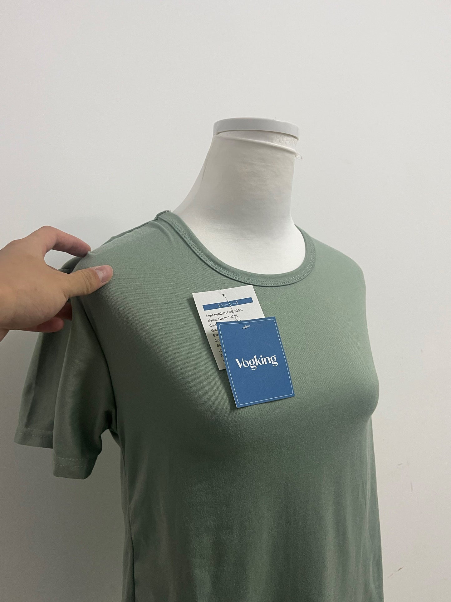Vogking Sage Green Basic Short Sleeve T-Shirt for Women Men, Loose Fit Crew Neck T-Shirt, Soft Breathable Casual Tee Shirt for Daily Commute Streetwear Loungewear All-Season Outfit