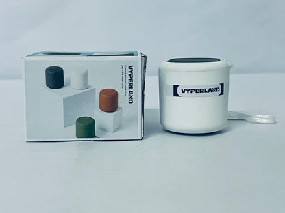 VYPERLAND Portable Wireless Bluetooth Speaker with Lanyard Mini Small Metal Speakers Bluetooth /Aux-in for phone Home Outdoor