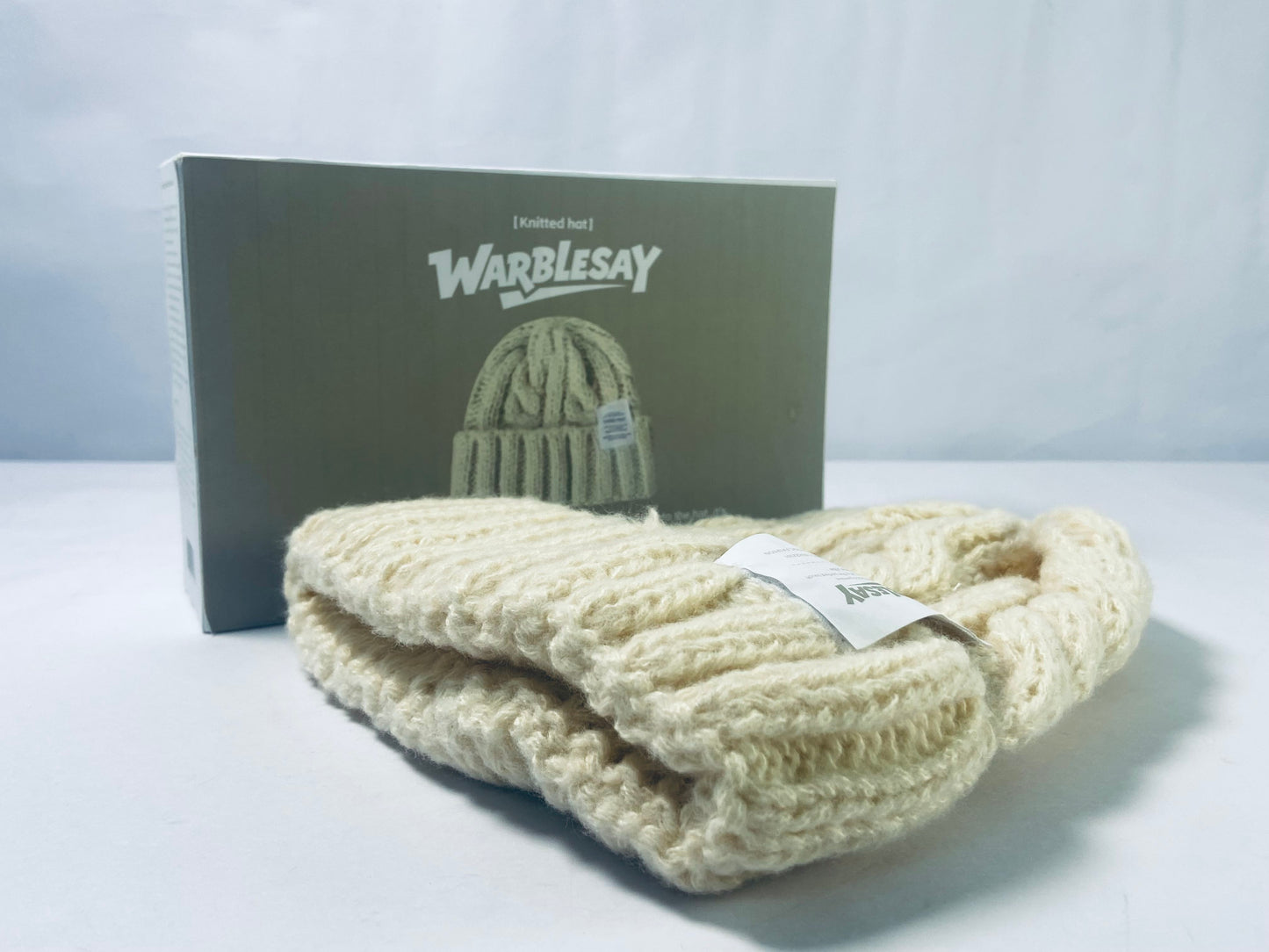 WARBLESAY Hats Womens Winter Warm Crocheted Hat