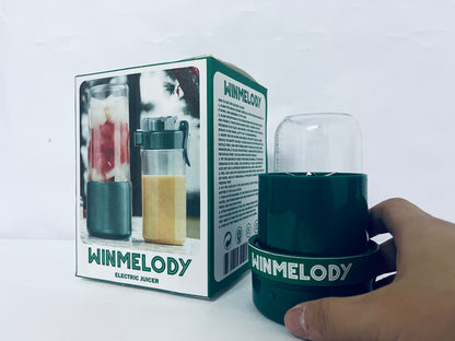 WINMELODY Portable Blender, 300ML, Blades, 22000RPM 1200MAH, Food Grade PCTG, USB Charging, Travel Blender Fruit, Vegetables, Coffee 