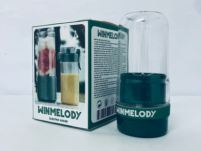 WINMELODY Portable Blender, 300ML, Blades, 22000RPM 1200MAH, Food Grade PCTG, USB Charging, Travel Blender Fruit, Vegetables, Coffee 