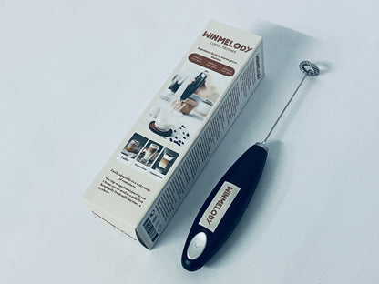 WINMELODY Electric Milk Blender, 10000 R/Min, Handheld, Easy To Store Portable, cordless,One Touch, Removable Stainless Steel Blender, Lattes, Coffee, Mixing Drink