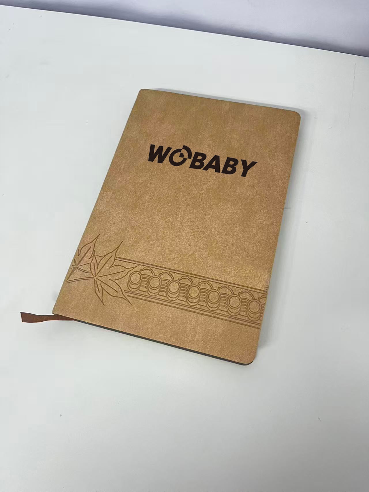 WOBABY Retro Kraft Paper Notebook Textured Writing Multi-Purpose Recording An Artistic Choice for Study and Office