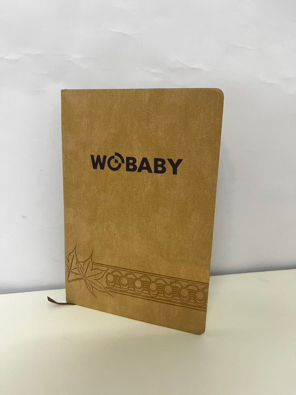 WOBABY Retro Kraft Paper Notebook Textured Writing Multi-Purpose Recording An Artistic Choice for Study and Office