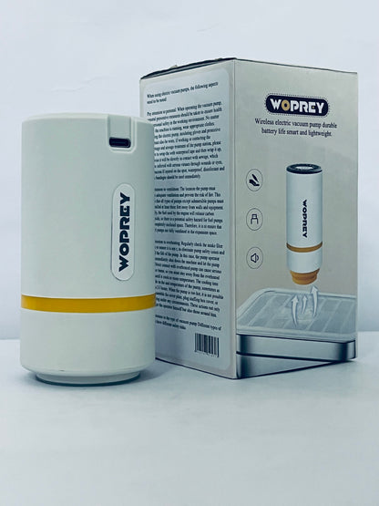 WOPREY Filament Storage Bags Vacuum Kit, High Suction Sealing, Pet Food Clothes Storage, Reusable Desiccant, Strong Water Absorption, Easy Use, Long lasting Material