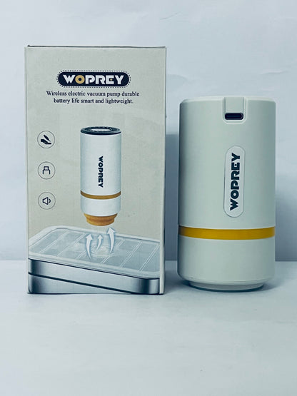 WOPREY Filament Storage Bags Vacuum Kit, High Suction Sealing, Pet Food Clothes Storage, Reusable Desiccant, Strong Water Absorption, Easy Use, Long lasting Material