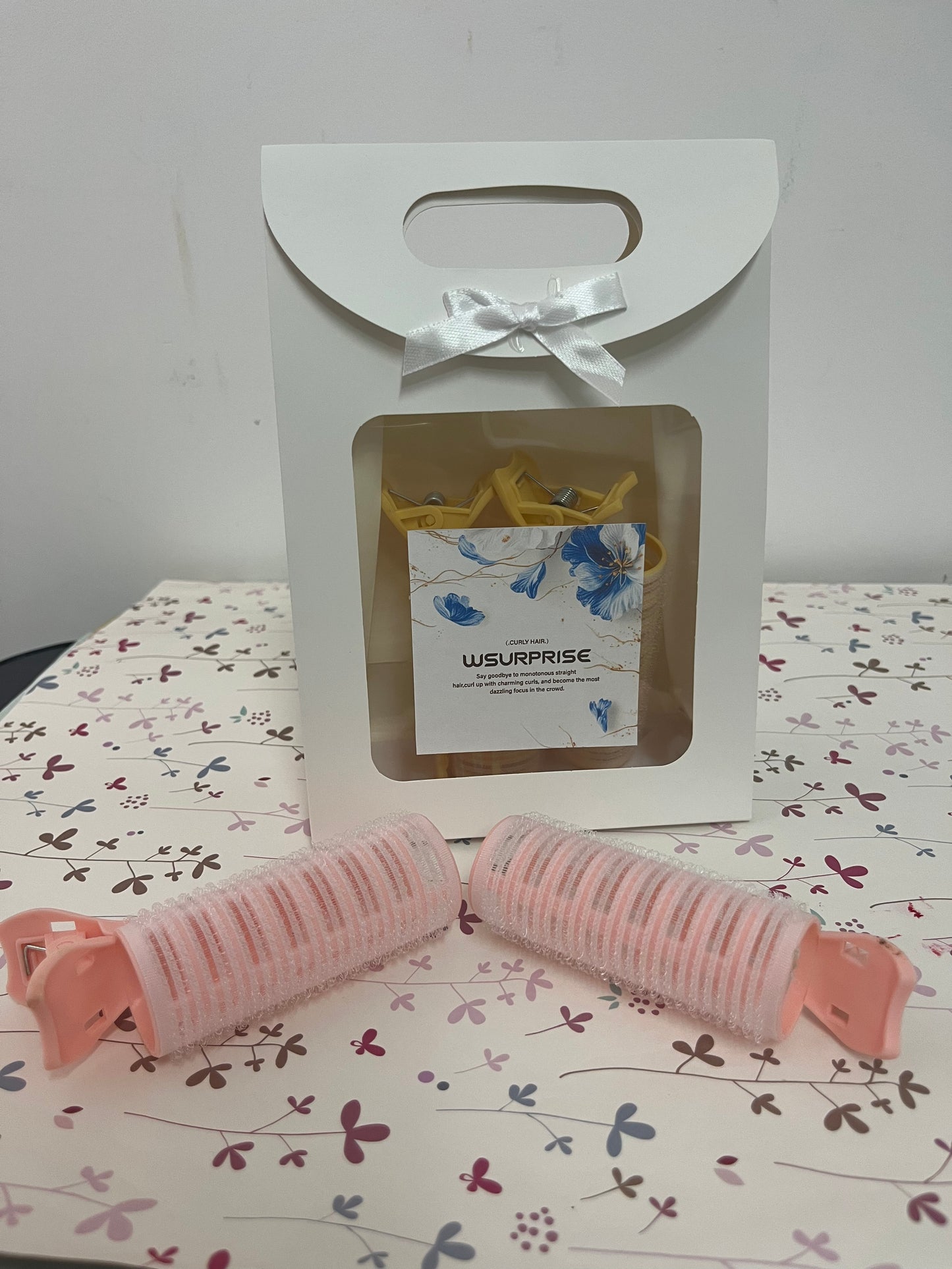 WSURPRISE Non-electric hair rollers Hair Styling Clips, No Crease Alligator Clips for Hair Styling, Root Clips for Curly Hair Volume, Volumizing Hair Clips, Styling Accessories for Women Girls (Pink A)