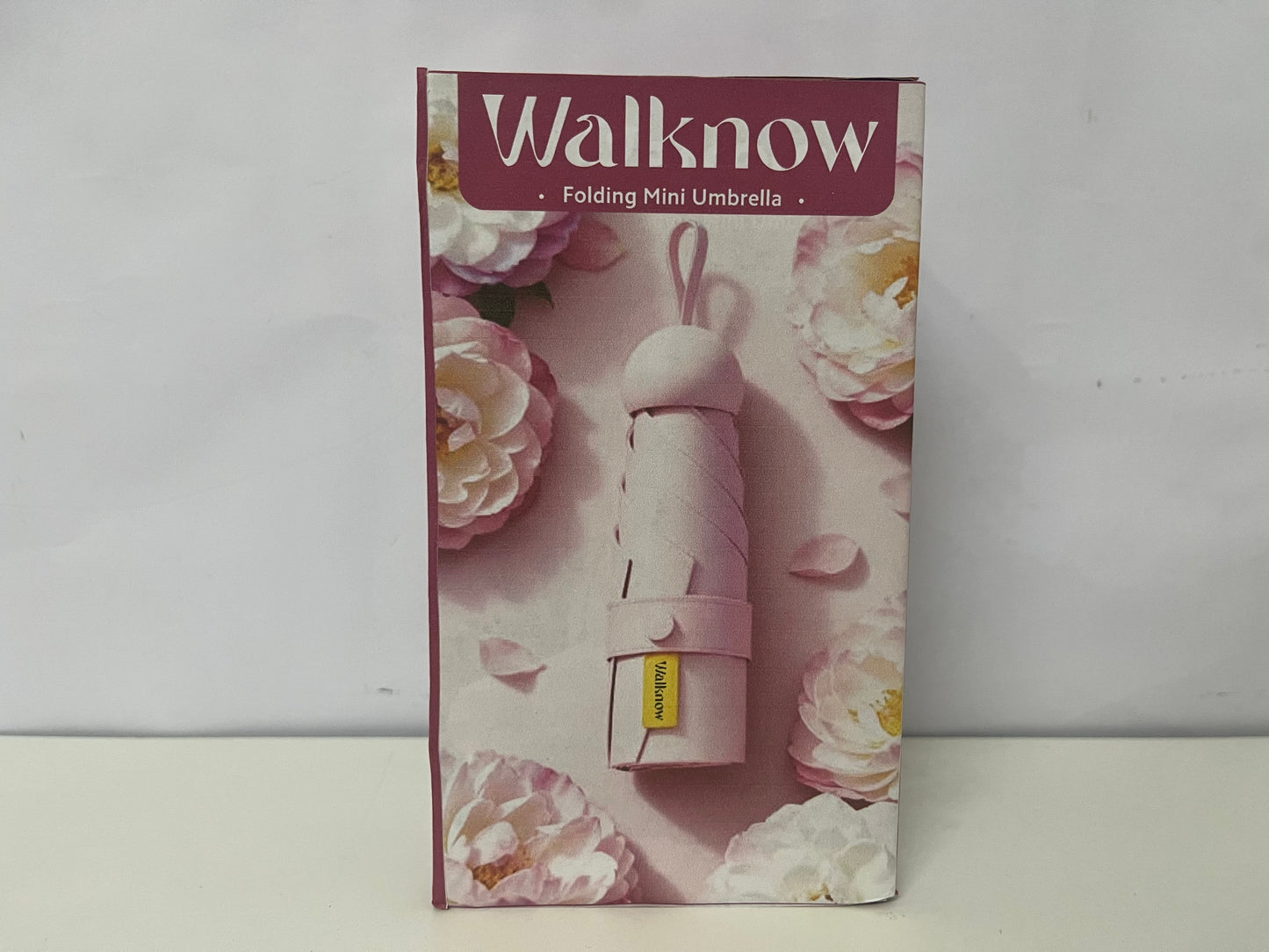 [Walknow Umbrellas]——Capsule 5-Fold Umbrella - Mini Portable Sun & Rain Umbrella