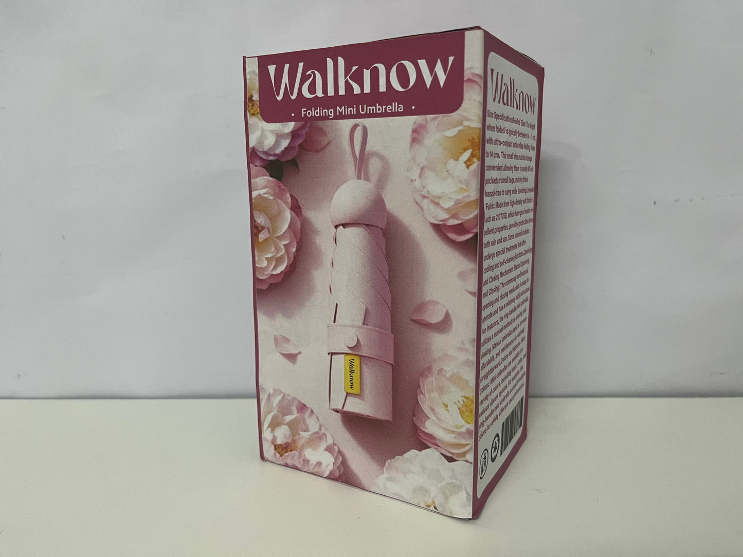 [Walknow Umbrellas]——Capsule 5-Fold Umbrella - Mini Portable Sun & Rain Umbrella