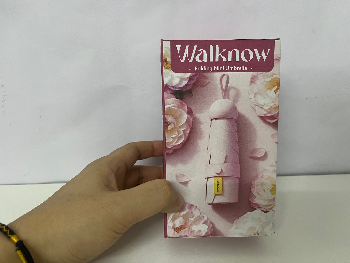 [Walknow Umbrellas]——Capsule 5-Fold Umbrella - Mini Portable Sun & Rain Umbrella