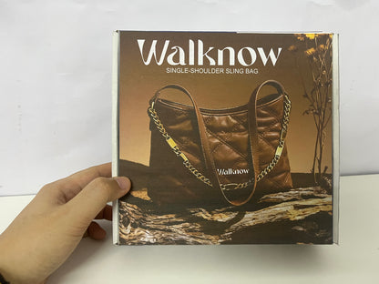 [Walknow Ladies' handbags]——Vintage Quilted Armpit Bag - Large Capacity Commuter Shoulder Bag