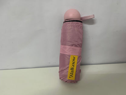 [Walknow Umbrellas]——Capsule 5-Fold Umbrella - Mini Portable Sun & Rain Umbrella