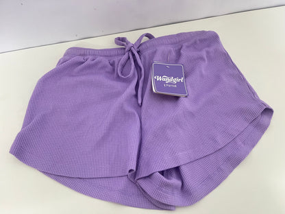 [Wandgirl Pants]——Waffle Knit Pure Cotton Shorts - Casual Loose Fit Lounge & Wear Shorts