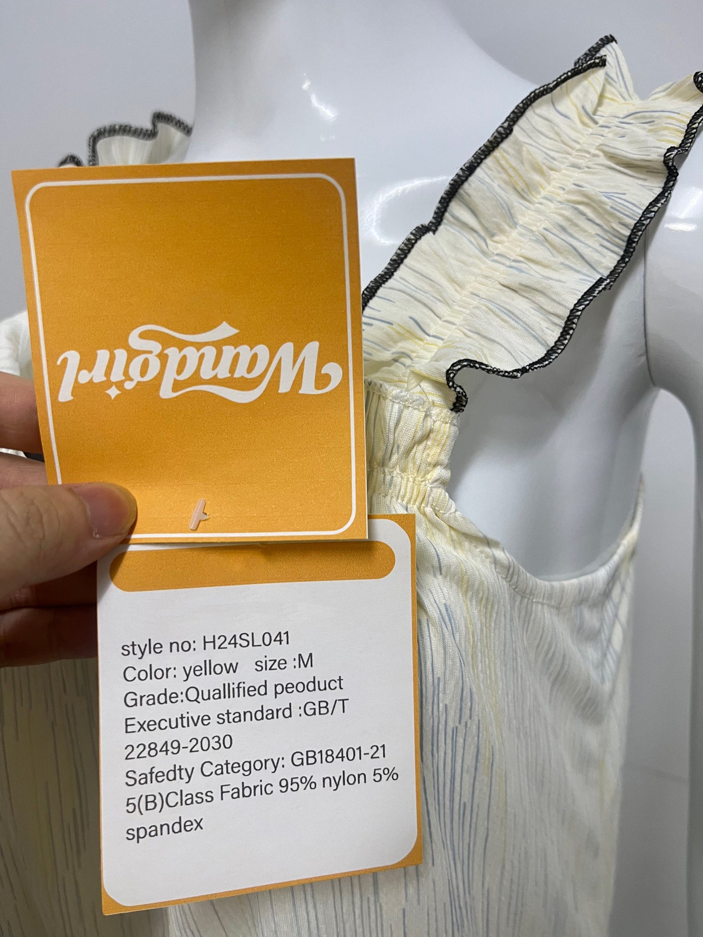 [Wandgirl Dresses]——Ruffle Strap Dresses - Textured Sweet Loungewear Dress