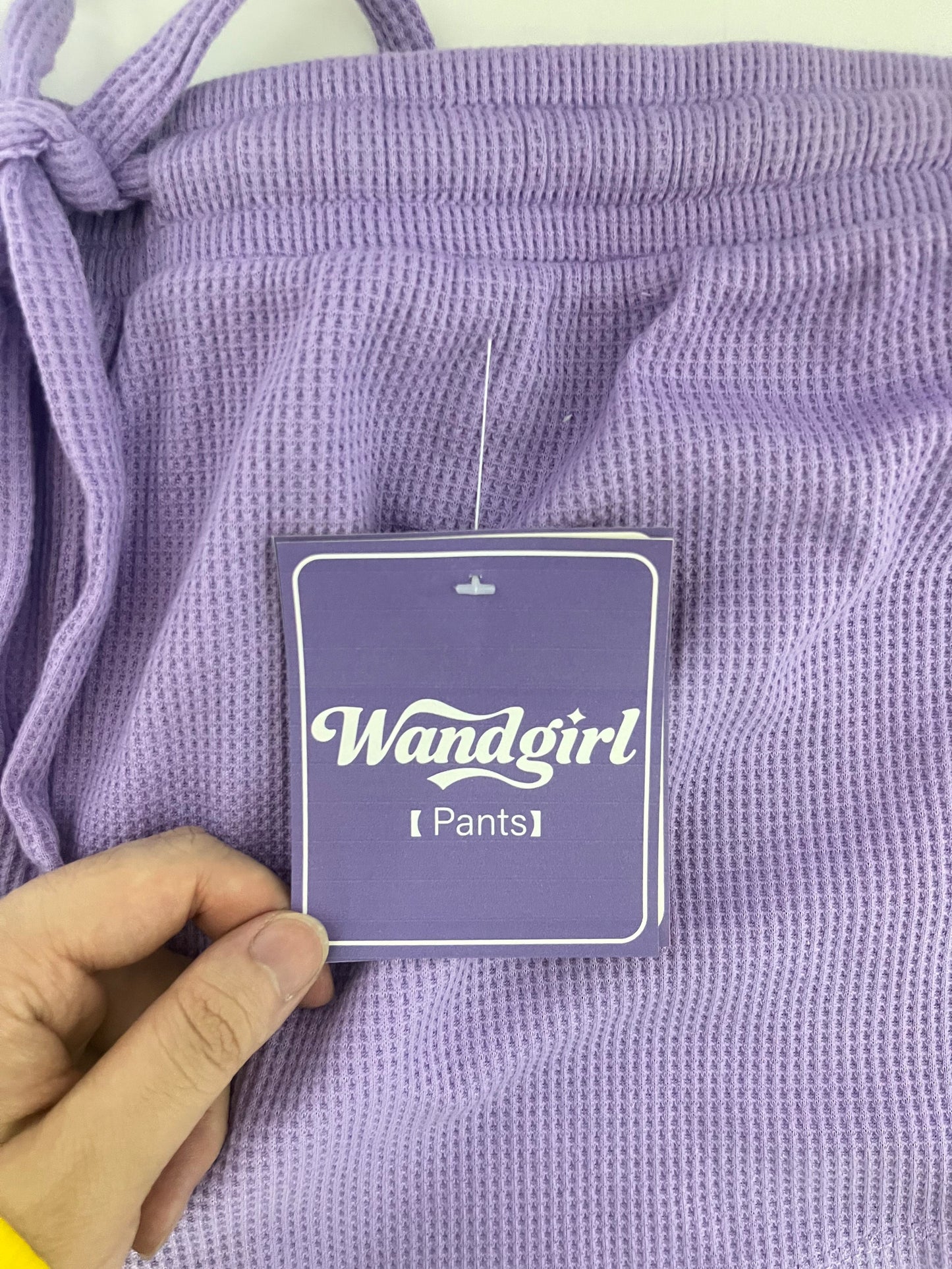 [Wandgirl Pants]——Waffle Knit Pure Cotton Shorts - Casual Loose Fit Lounge & Wear Shorts