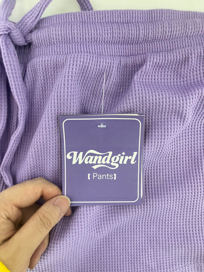 [Wandgirl Pants]——Waffle Knit Pure Cotton Shorts - Casual Loose Fit Lounge & Wear Shorts