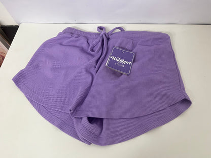 [Wandgirl Pants]——Waffle Knit Pure Cotton Shorts - Casual Loose Fit Lounge & Wear Shorts