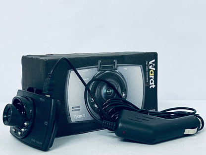 Warat Driving Recorder, Car DVR Camera with Touch Screen Built in Microphone, Front and Rear Video Recorder, Vehicle Camera System