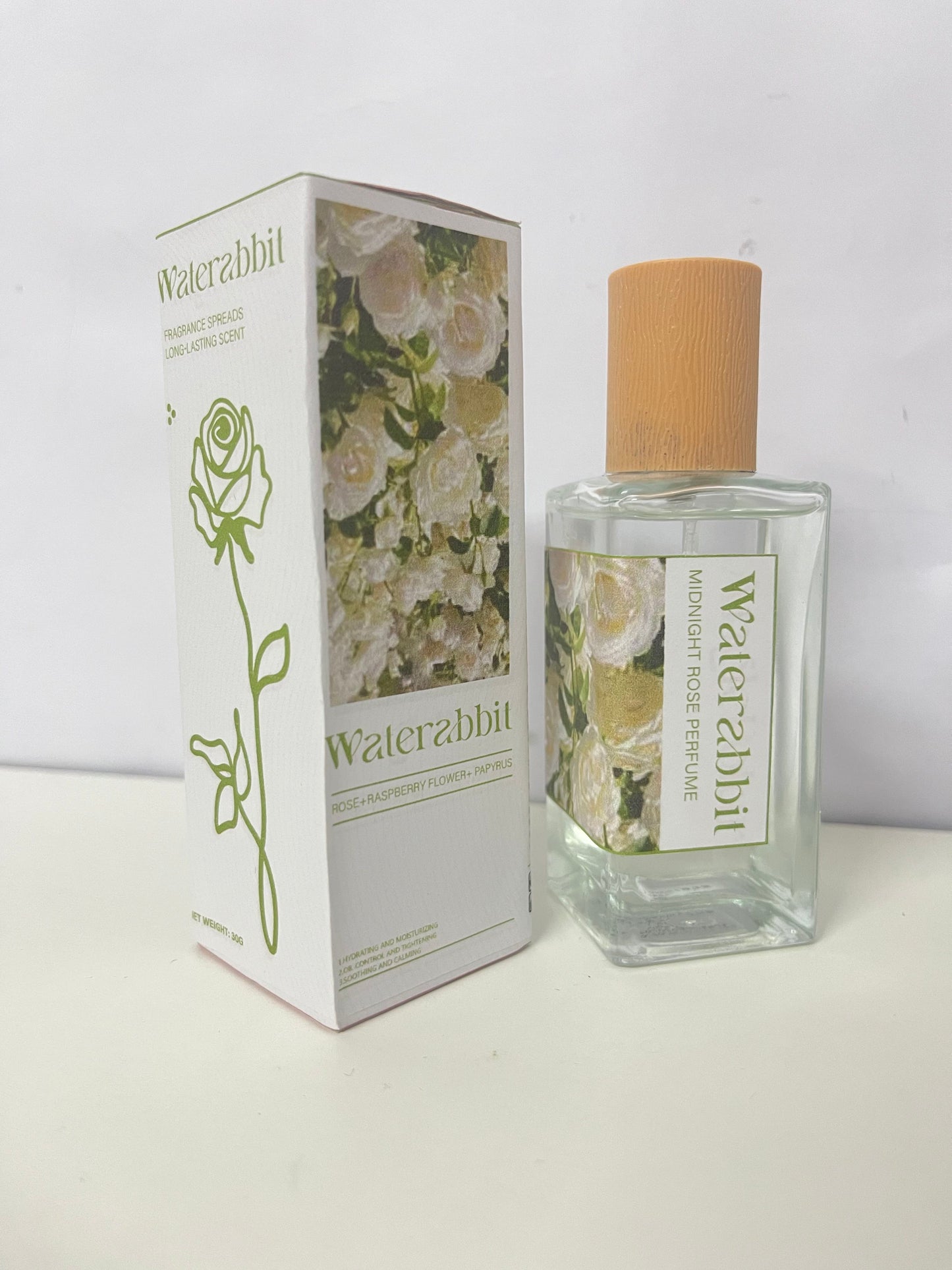 【Waterabbit Midnight Rose Perfume】—— Enchanting Floral Scent That Lingers
