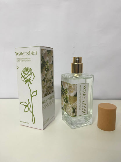 【Waterabbit Midnight Rose Perfume】—— Enchanting Floral Scent That Lingers
