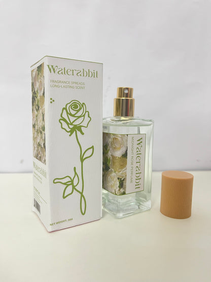 【Waterabbit Midnight Rose Perfume】—— Enchanting Floral Scent That Lingers