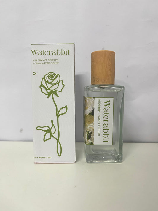 【Waterabbit Midnight Rose Perfume】—— Enchanting Floral Scent That Lingers