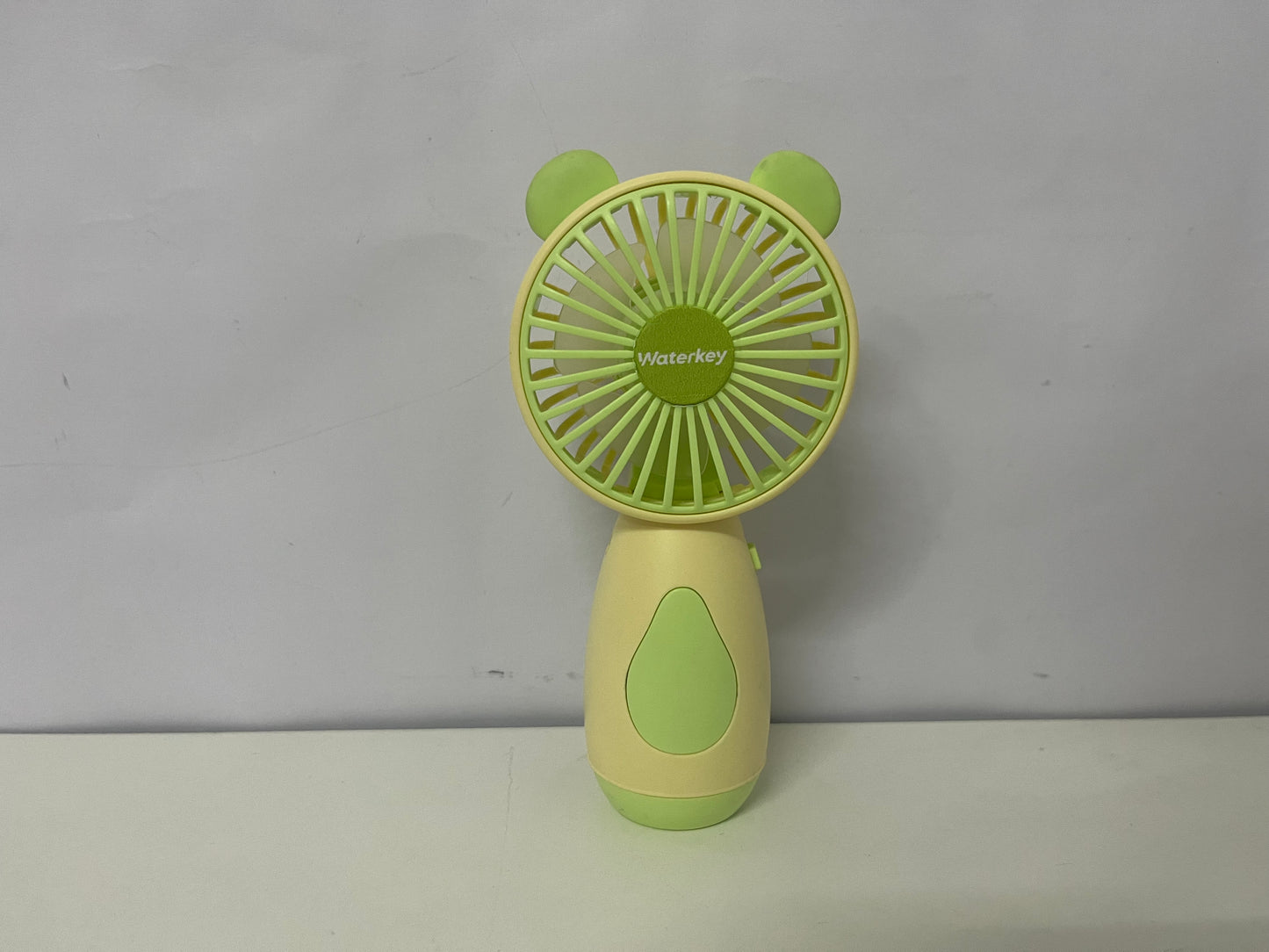 [Waterkey Electric fans]——Cute Bear Handheld Mini Fan - Portable Rechargeable Fan