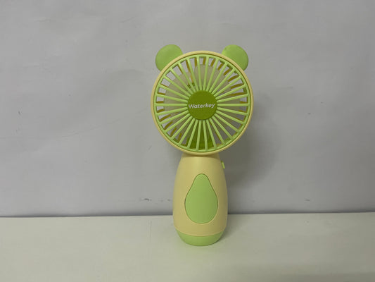 [Waterkey Electric fans]——Cute Bear Handheld Mini Fan - Portable Rechargeable Fan