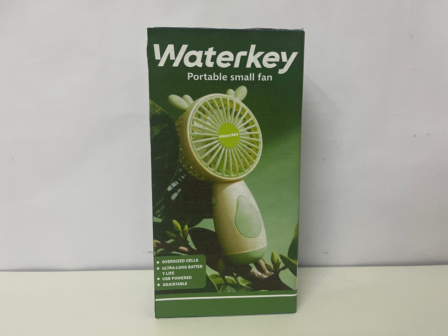 [Waterkey Electric fans]——Cute Bear Handheld Mini Fan - Portable Rechargeable Fan
