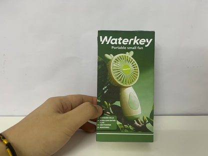 [Waterkey Electric fans]——Cute Bear Handheld Mini Fan - Portable Rechargeable Fan