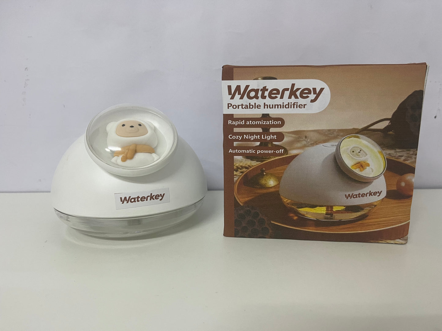 [Waterkey Humidifiers]——Cute Sheep Starry Sky Humidifier - Silent High Mist Desktop Hydration Device