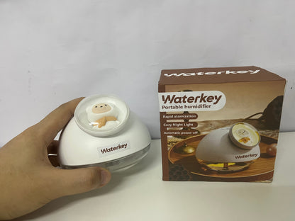 [Waterkey Humidifiers]——Cute Sheep Starry Sky Humidifier - Silent High Mist Desktop Hydration Device