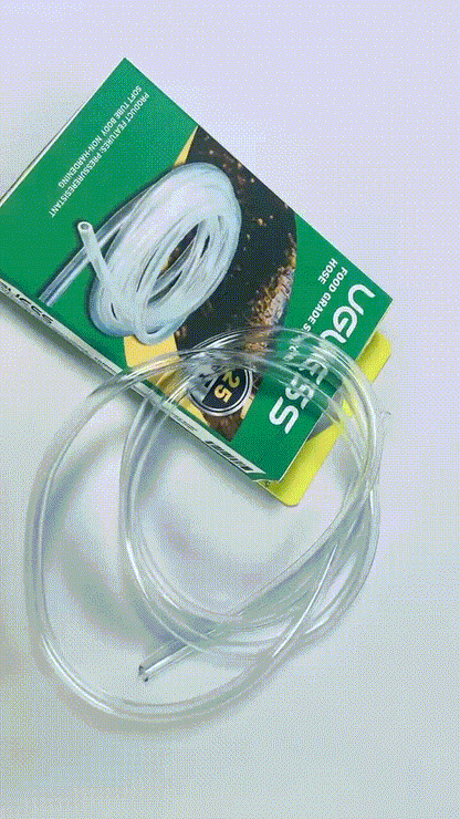 UGUESS PVC Hose Tube,4mm(0.15") ID x 6mm(0.23") OD 3 Meter 9.8ft Clear Vinyl Tubing,Plastic Flexible Water Pipe